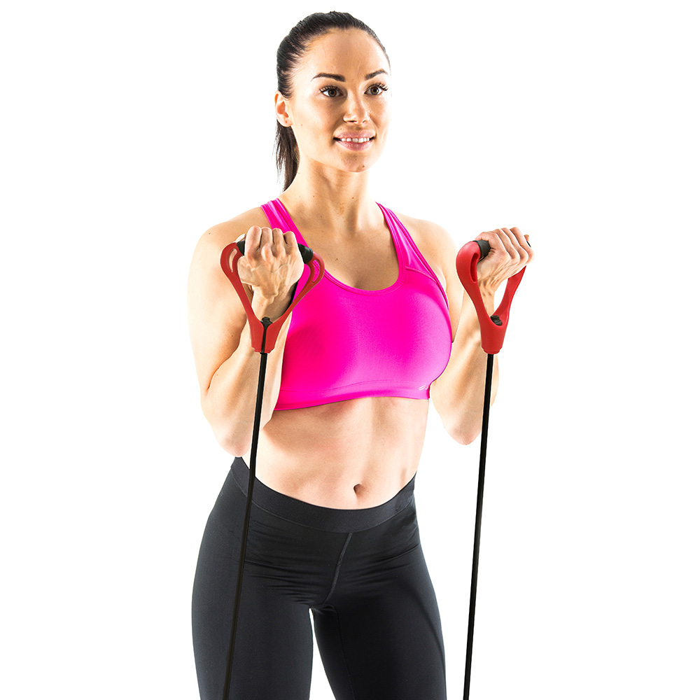 Träningsband Gymstick Exercise Tube Set 3-in-1